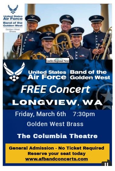 U.S. Air Force Band of the Golden West - Visit Mt St Helens
